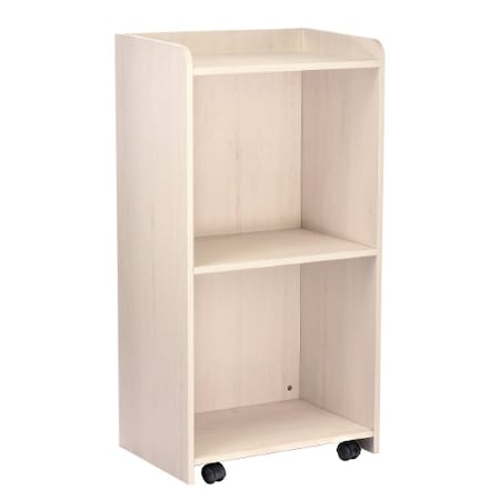 Adiroffice Mobile Hostess/Presentation Stand with Wheels ADI661-07-WHI